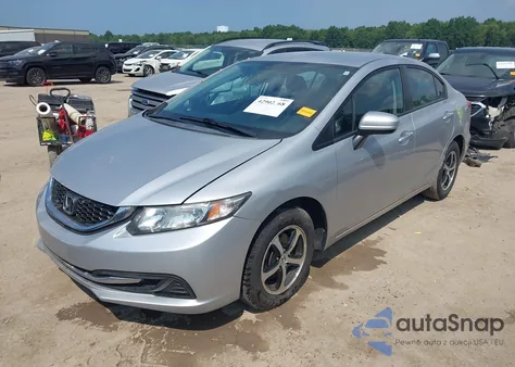 2015 Honda Civic Se z USA, uszkodzony, nr VIN 19XFB2F73FE089681